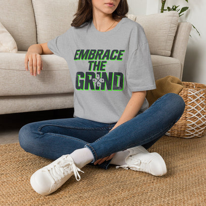 Embrace The Grind T-Shirt — Motivational Tee