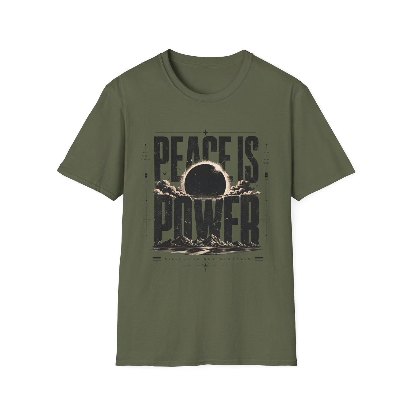 Peace Is Power T-Shirt — Motivational Tee