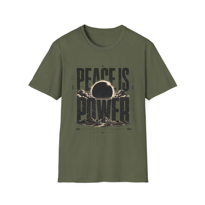 Peace Is Power T-Shirt — Motivational Tee