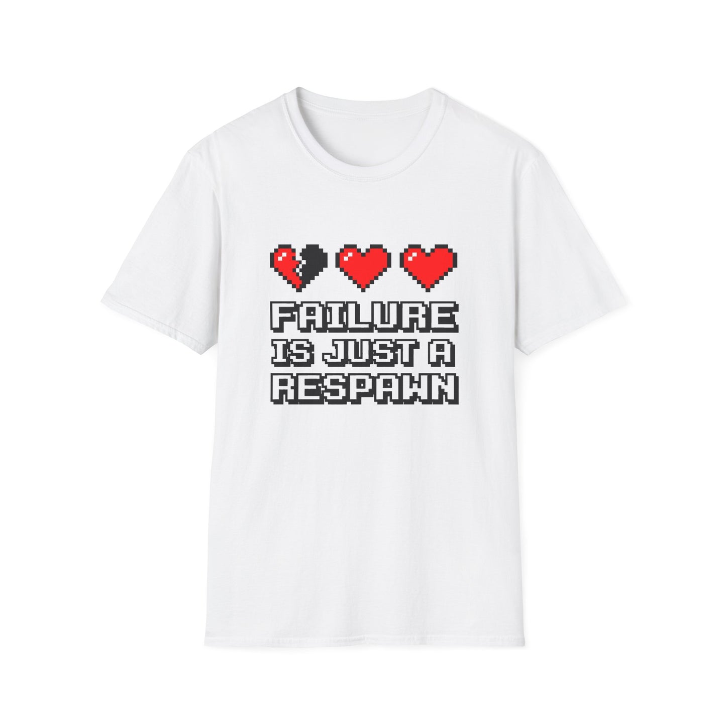 Failure is Just a Respawn T-Shirt — Motivational Tee
