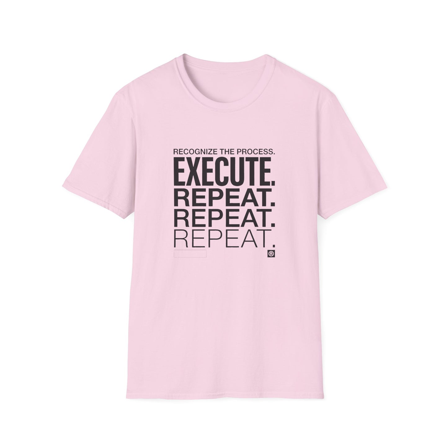 Execute Repeat T-Shirt — Motivational Tee