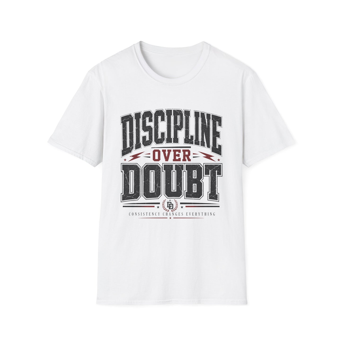 Discipline Over Doubt T-Shirt — Motivational Tee