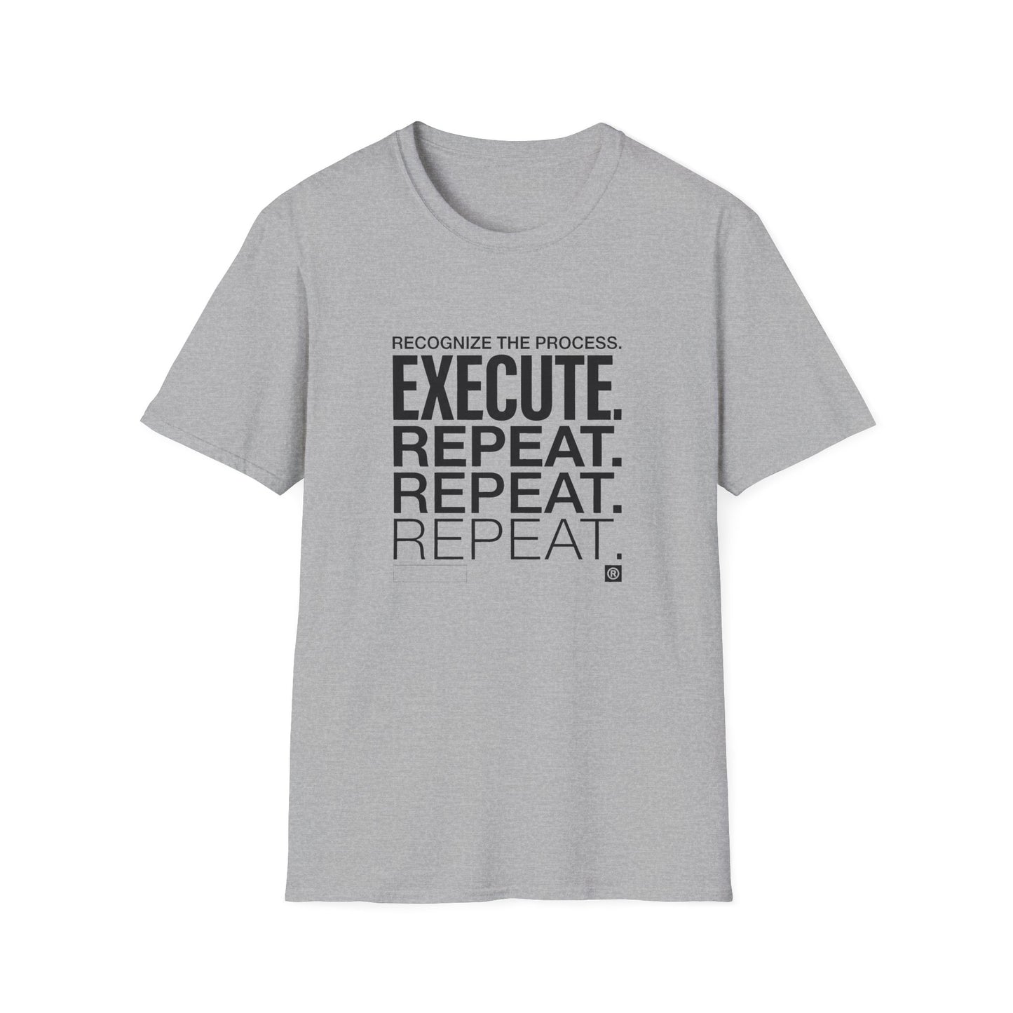 Execute Repeat T-Shirt — Motivational Tee