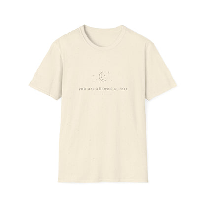 You Are Allowed To Rest T-Shirt — Motivational Tee