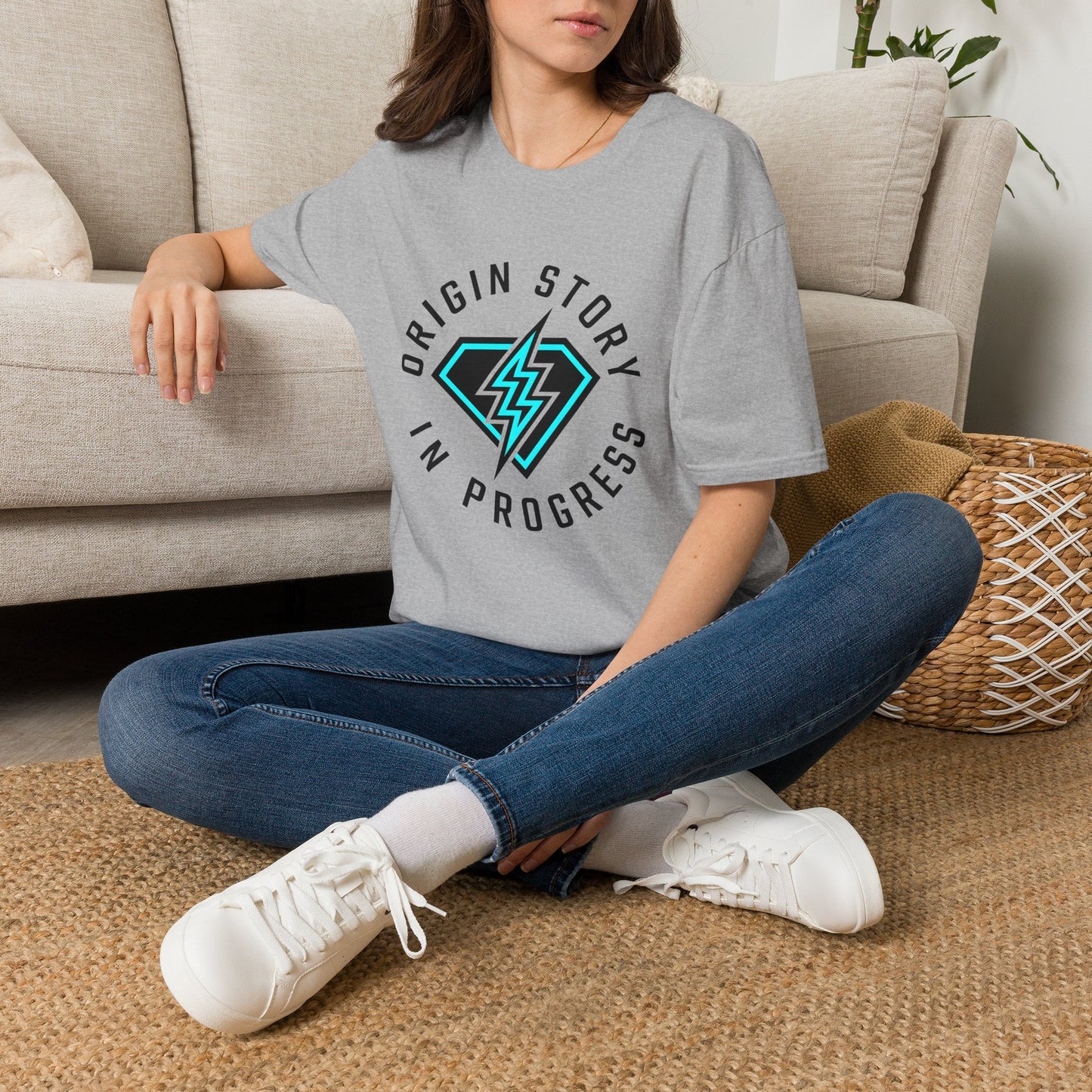Origin Story In Progress T-Shirt — Motivational Tee