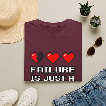 Failure is Just a Respawn T-Shirt — Motivational Tee