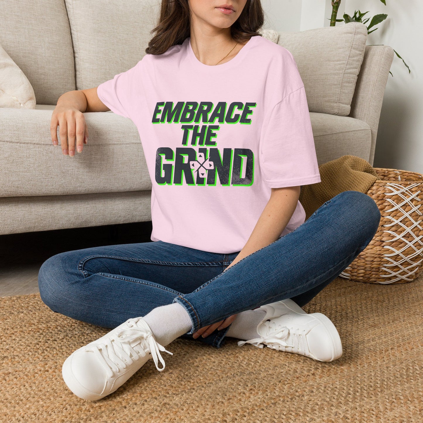 Embrace The Grind T-Shirt — Motivational Tee