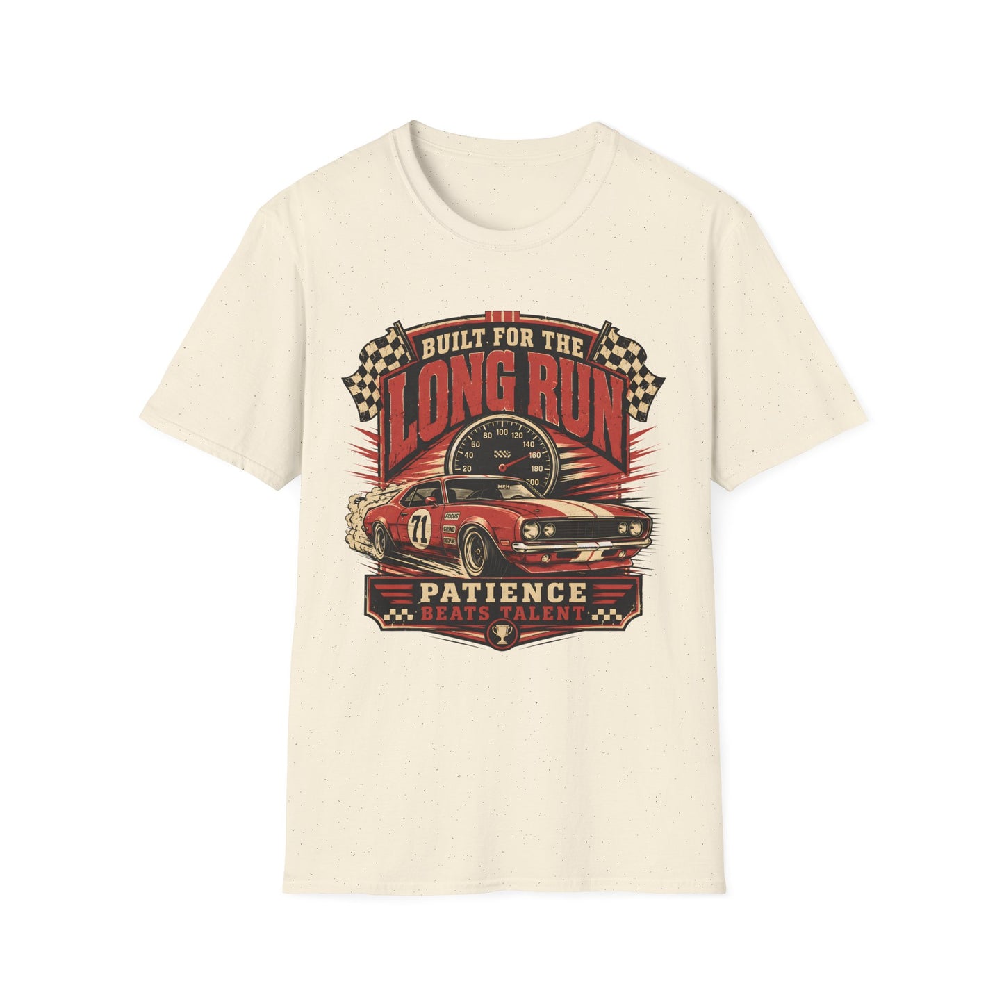 Built For The Long Run T-Shirt — Motivational Tee