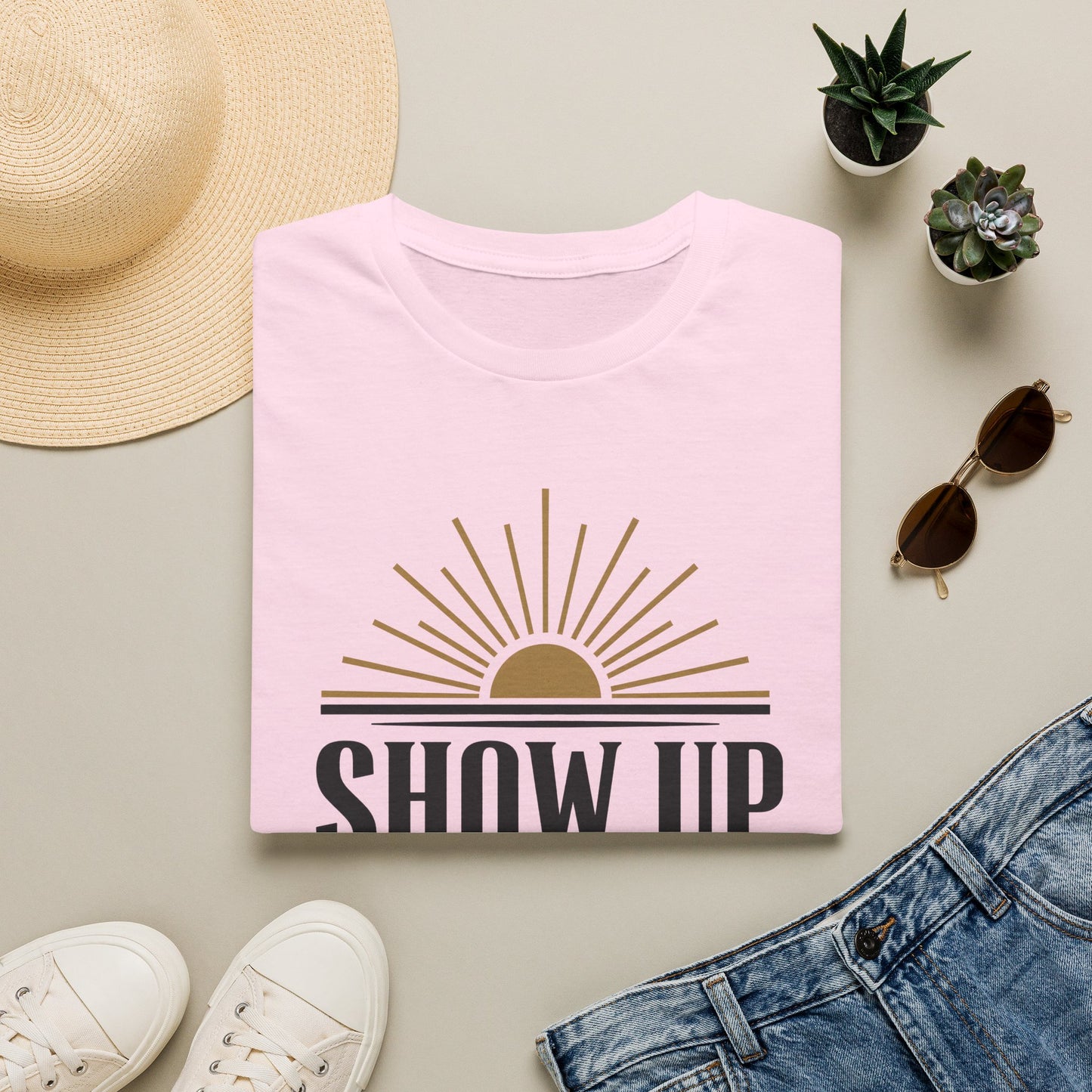 Show Up Daily T-Shirt — Motivational Tee