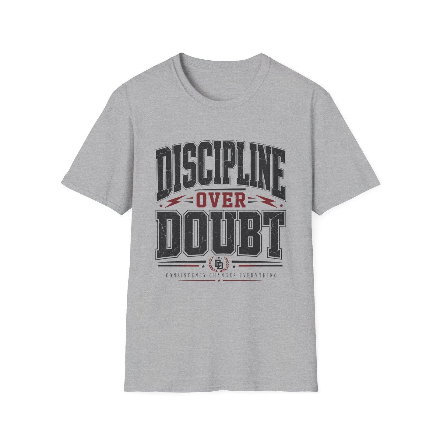 Discipline Over Doubt T-Shirt — Motivational Tee