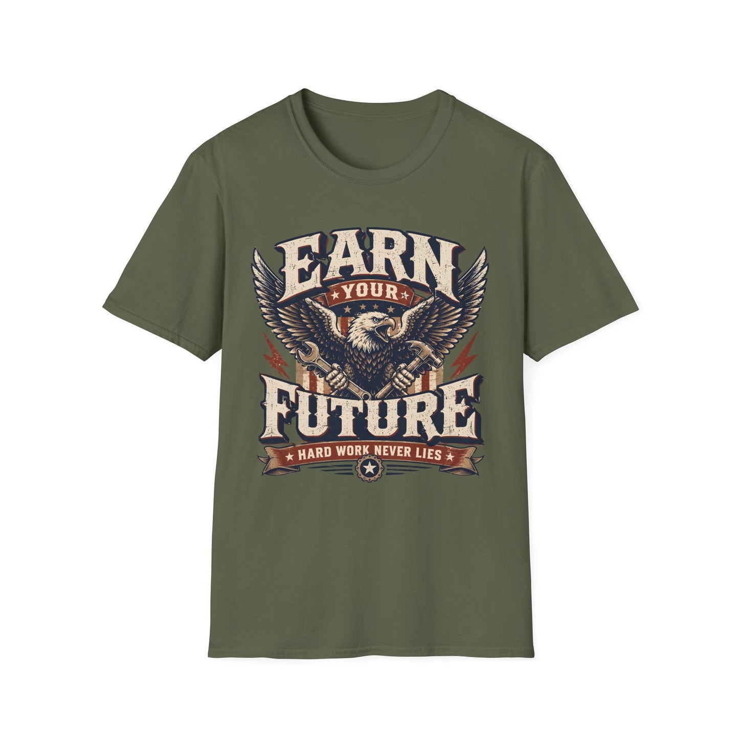 Earn Your Future T-Shirt — Motivational Tee
