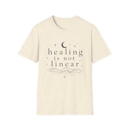 Healing Is Not Linear T-Shirt — Motivational Tee