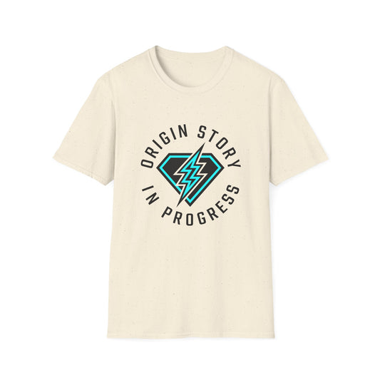 Origin Story In Progress T-Shirt — Motivational Tee