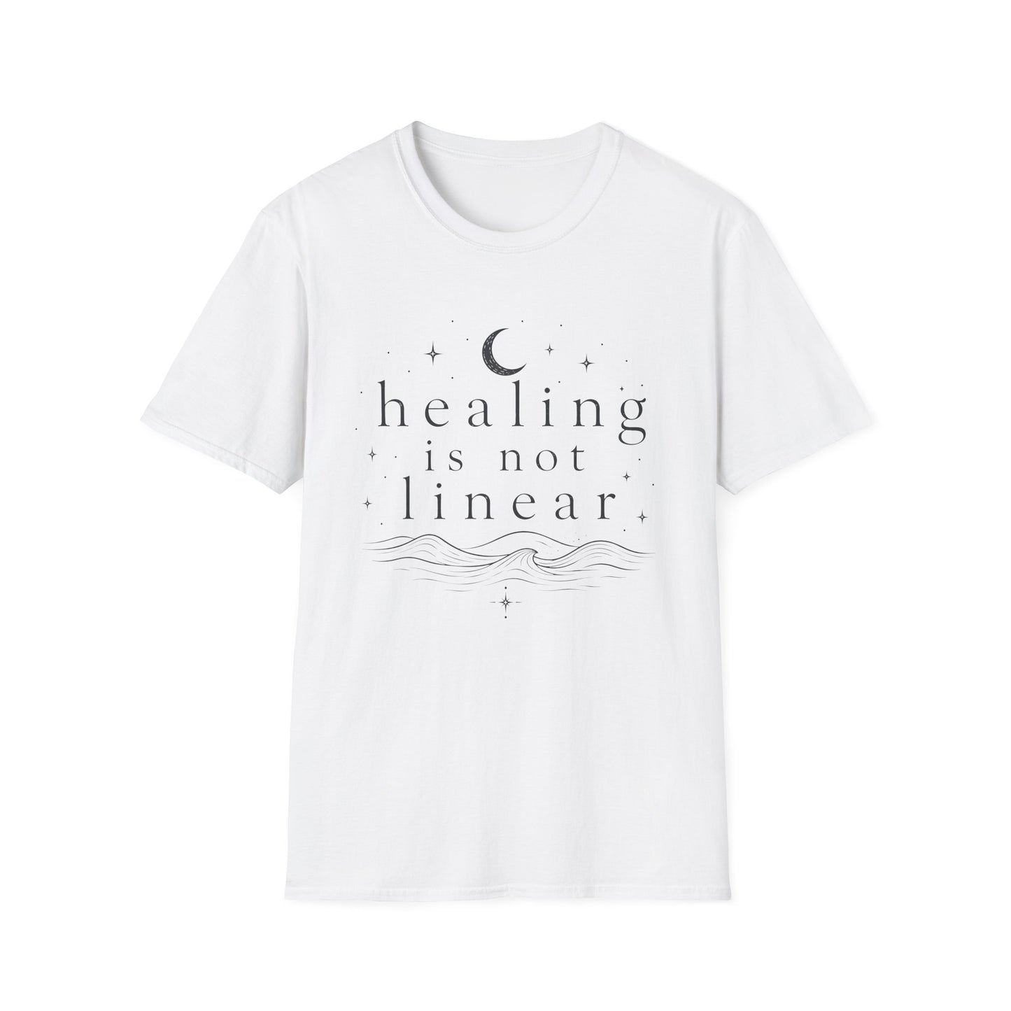 Healing Is Not Linear T-Shirt — Motivational Tee