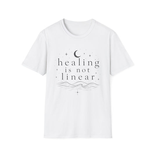 Healing Is Not Linear T-Shirt — Motivational Tee