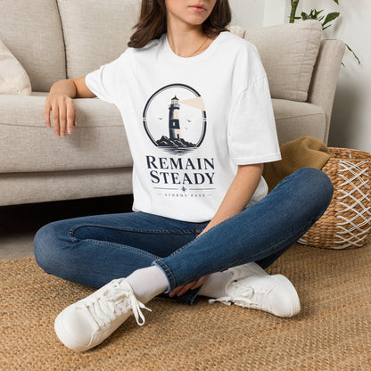 Remain Steady T-Shirt — Motivational Tee