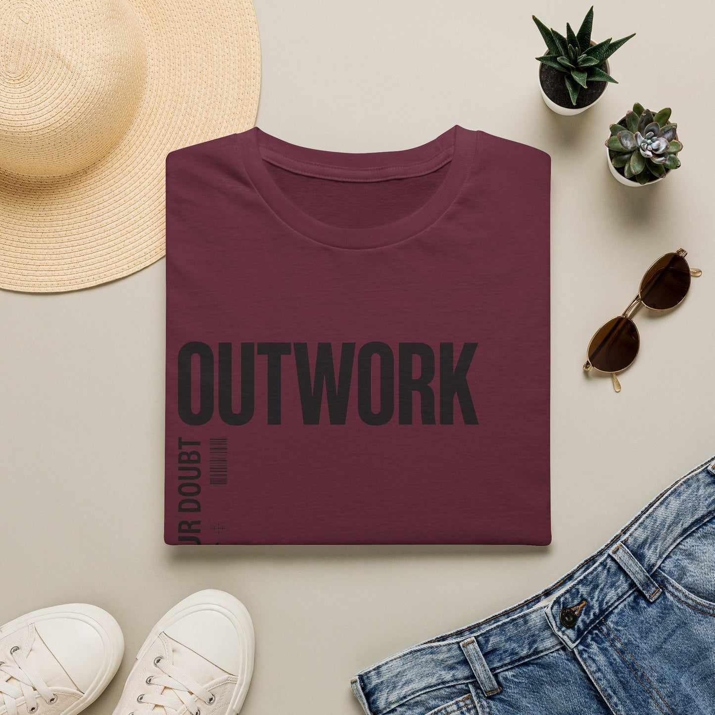 Outwork Your Doubt T-Shirt — Motivational Tee