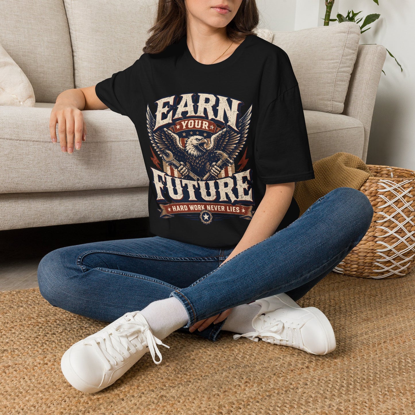 Earn Your Future T-Shirt — Motivational Tee