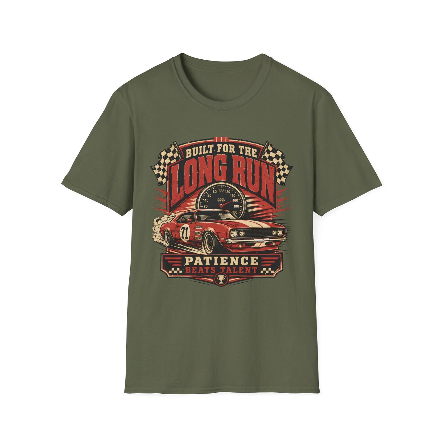 Built For The Long Run T-Shirt — Motivational Tee