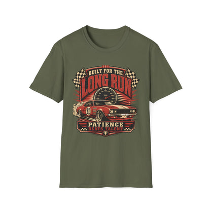 Built For The Long Run T-Shirt — Motivational Tee