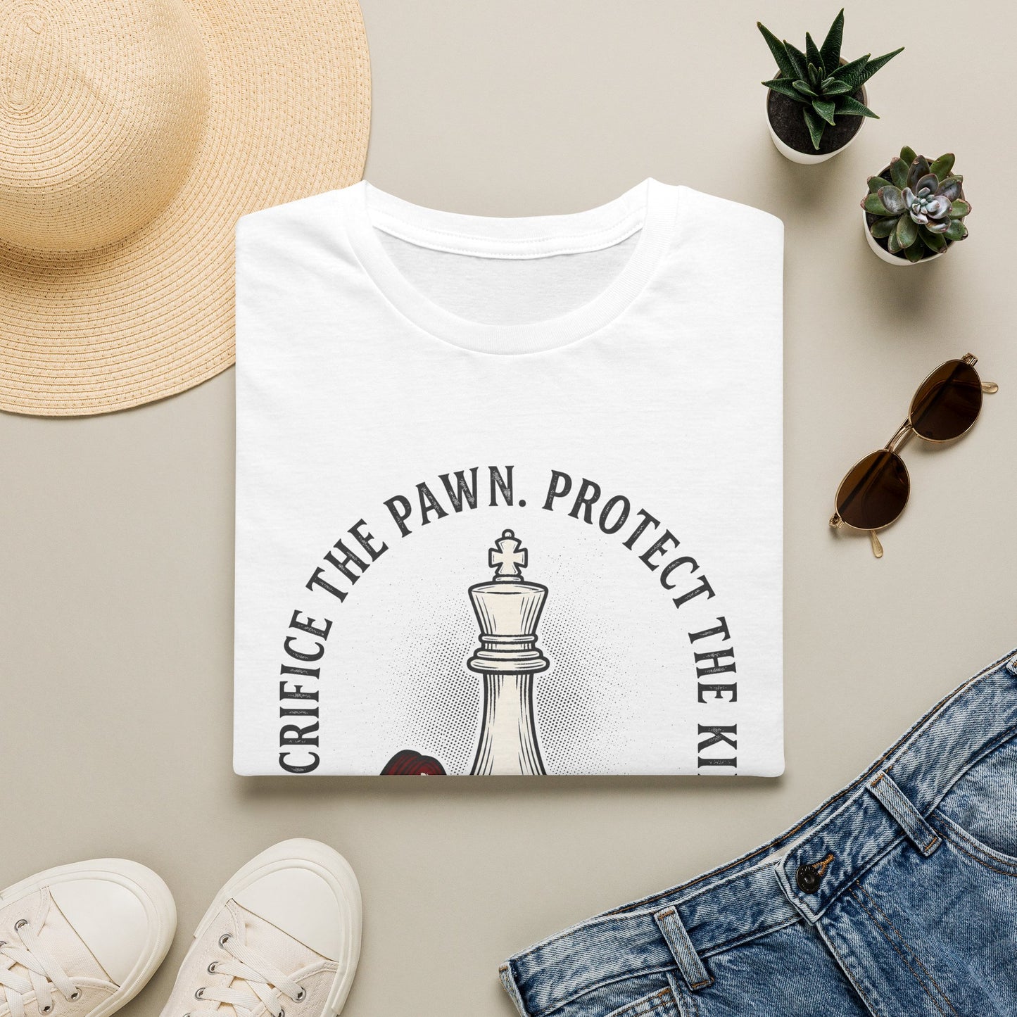Sacrifice The Pawn Protect The King T-Shirt — Motivational Tee