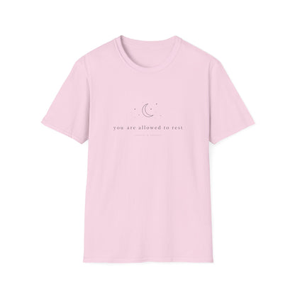 You Are Allowed To Rest T-Shirt — Motivational Tee