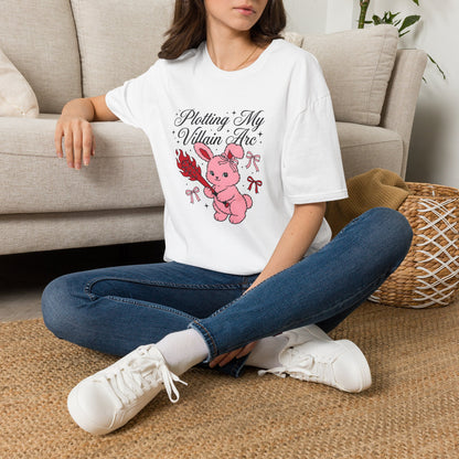 Plotting My Villain Arc T-Shirt — Motivational Tee