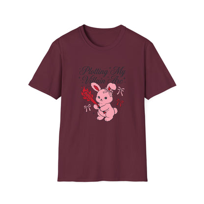 Plotting My Villain Arc T-Shirt — Motivational Tee