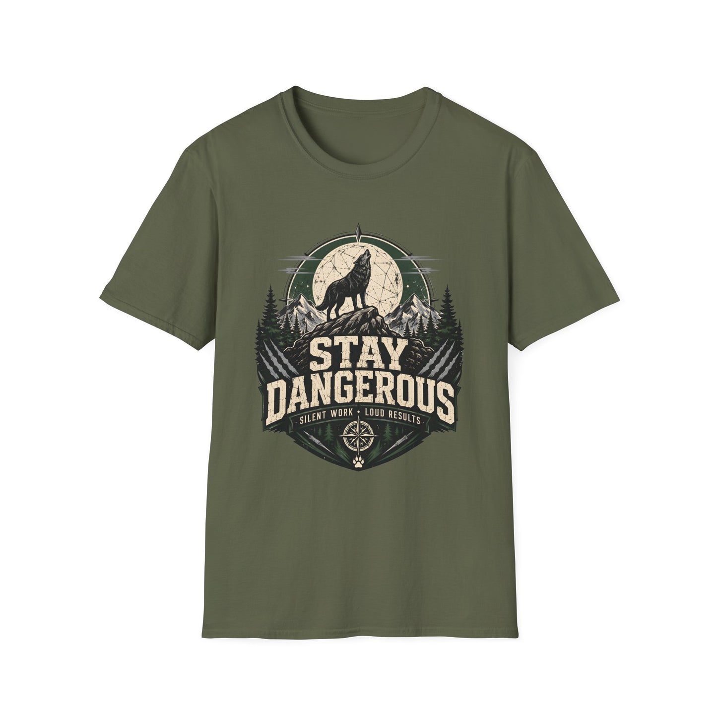 Stay Dangerous T-Shirt — Motivational Tee