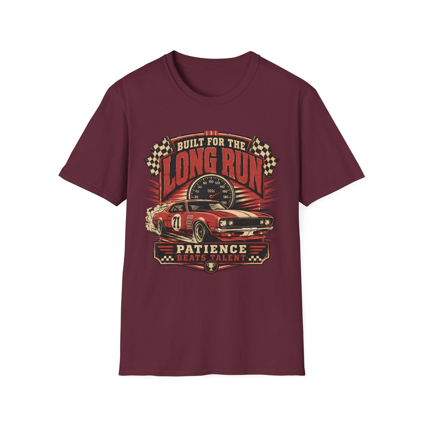 Built For The Long Run T-Shirt — Motivational Tee