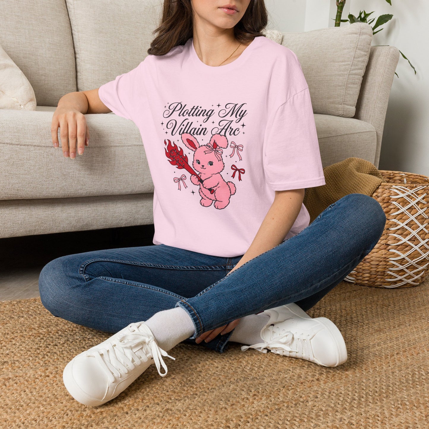 Plotting My Villain Arc T-Shirt — Motivational Tee