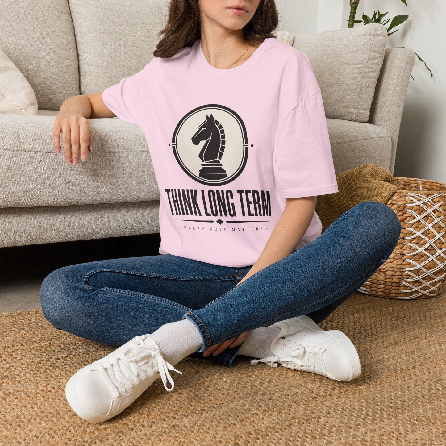 Think Long Term T-Shirt — Motivational Tee