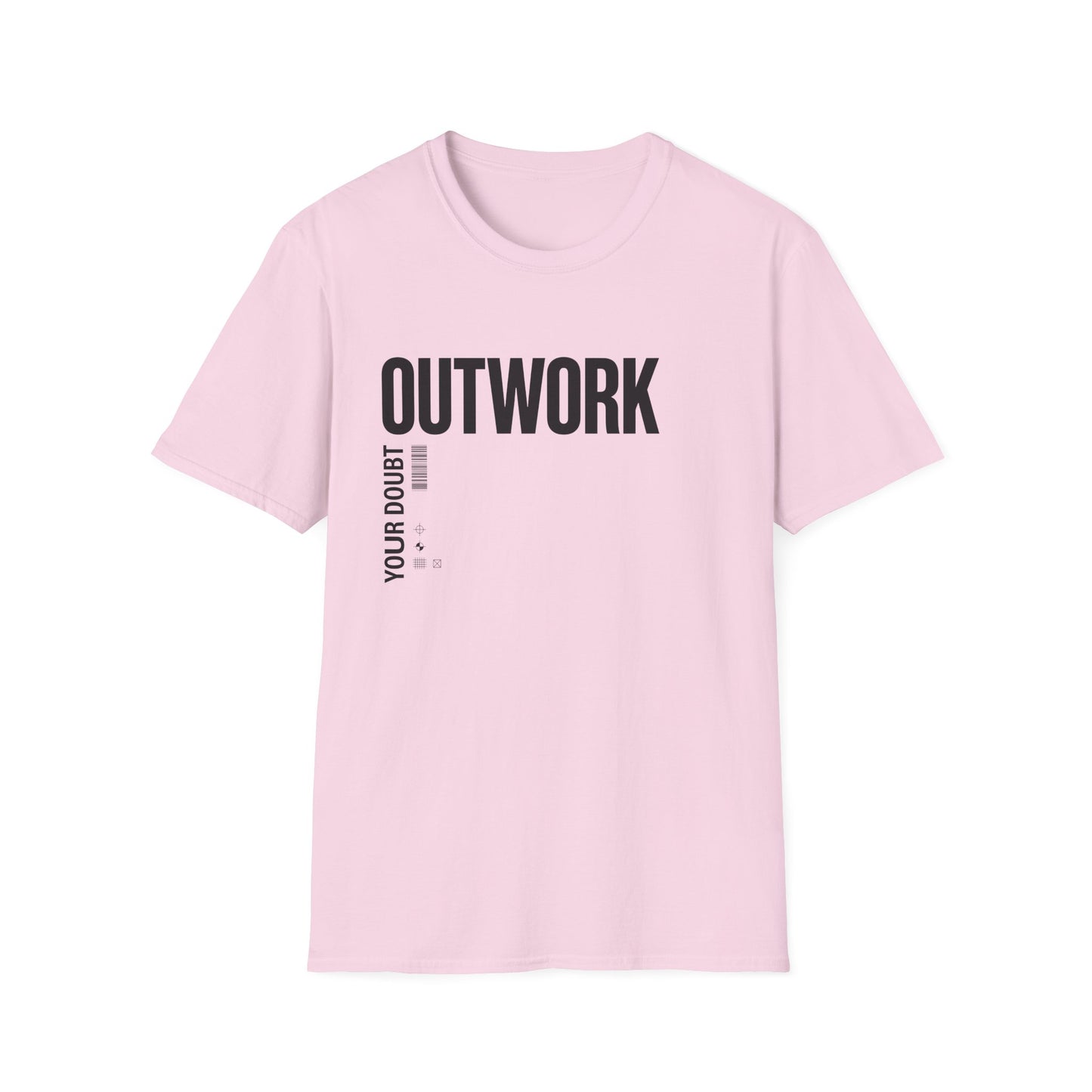 Outwork Your Doubt T-Shirt — Motivational Tee