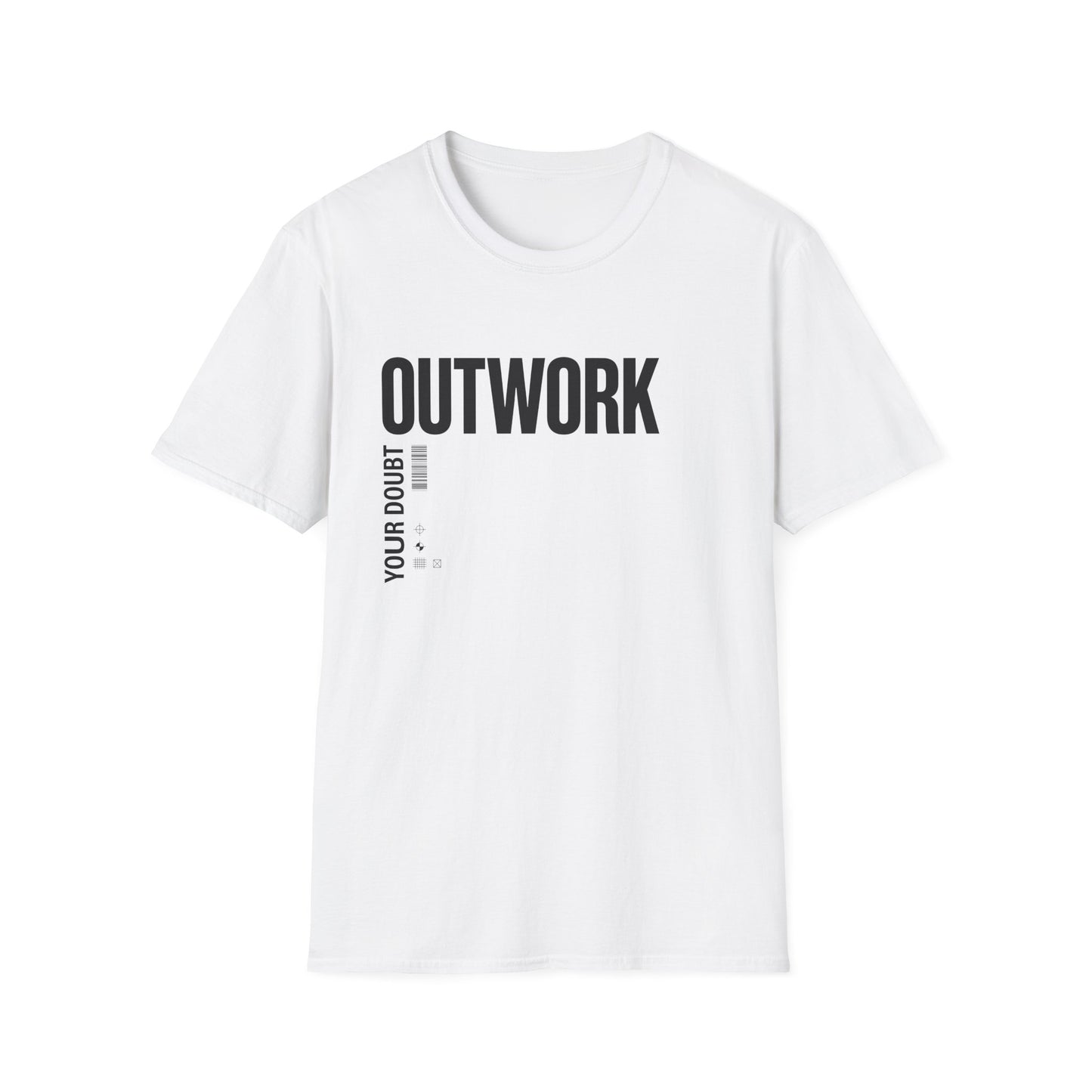 Outwork Your Doubt T-Shirt — Motivational Tee