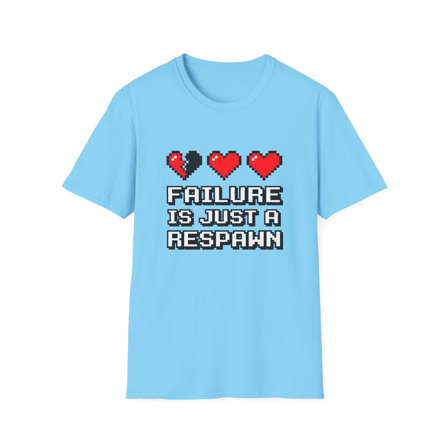 Failure is Just a Respawn T-Shirt — Motivational Tee
