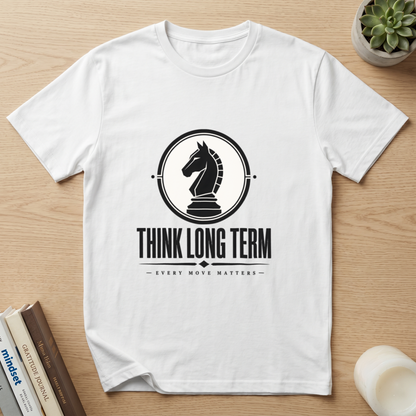Think Long Term T-Shirt — Motivational Tee